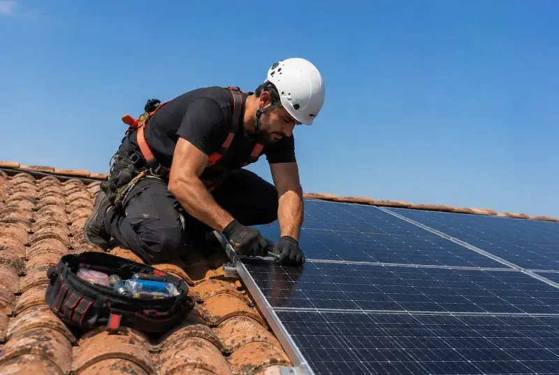 Maintenance et monitoring de panneaux solaires à Faverges-de-la-Tour